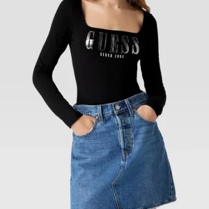 Guess Body Mit Label-Print Modell ‘HEVELINA’ – Schwarz 13