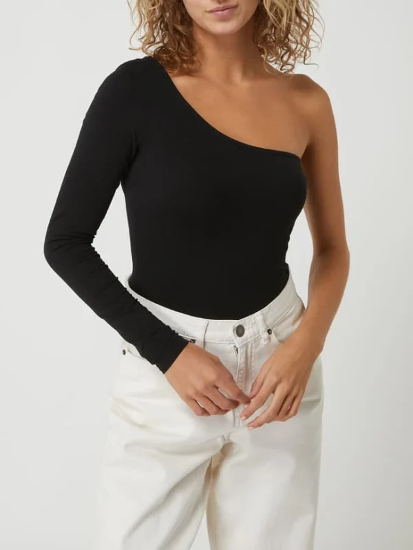 URBAN CLASSICS Body Mit One-Shoulder-Träger – Schwarz 5