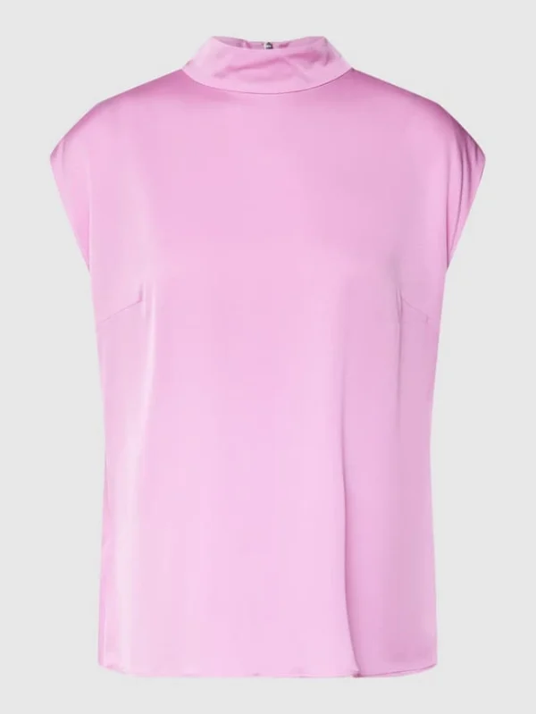 BOSS Blusenshirt Mit Stehkragen Modell ‘Idriz’ – Rosa 3