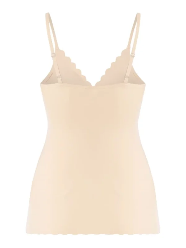 Skiny Top Mit Herausnehmbaren Cups Modell ‘Micro Lovers’ – Beige 4