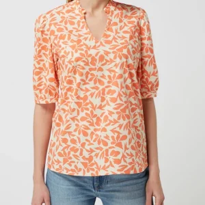 Esprit Collection Blusenshirt Mit Allover-Muster – Orange 13