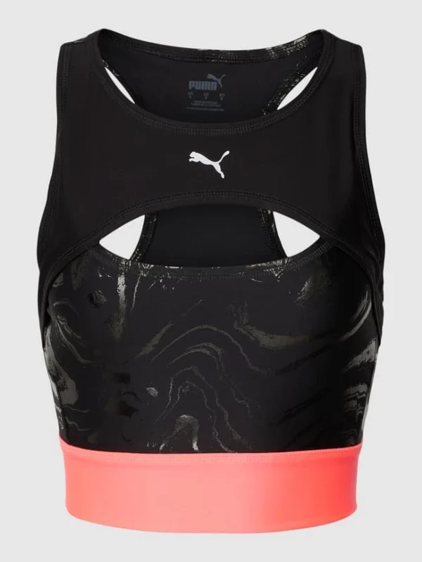 PUMA PERFORMANCE Crop Top Mit Racerback Modell ‘RUN ULTRAFORM’ – Schwarz 3