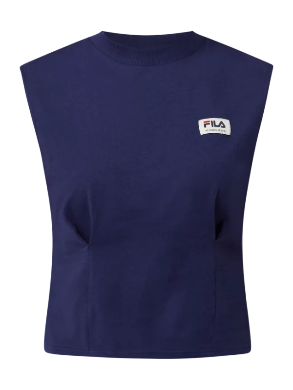 FILA Crop Top Aus Baumwolle Modell ‘Tuzla’ – Blau 3