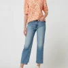 Esprit Collection Blusenshirt Mit Allover-Muster – Orange 17