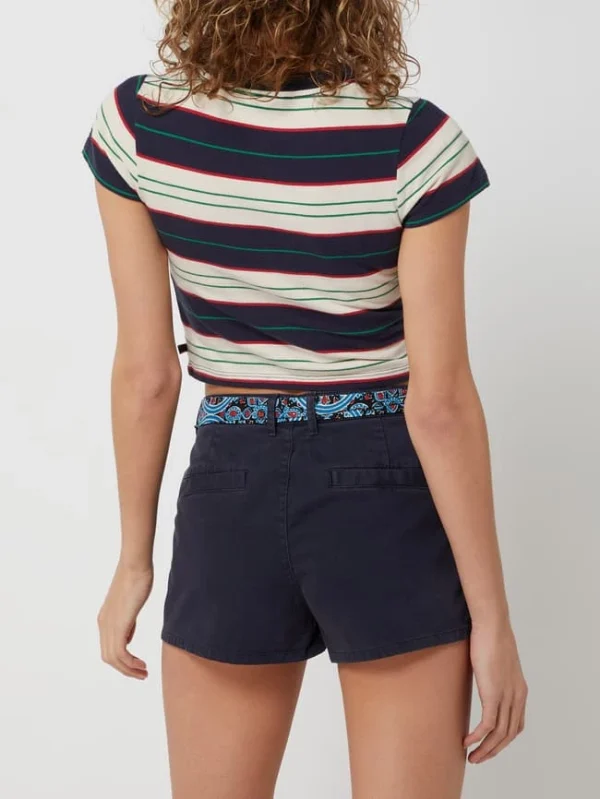 Superdry Cropped T-Shirt Aus Baumwolle – Marineblau 6