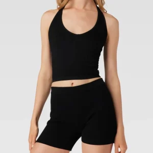 BDG Urban Outfitters Crop Top In Ripp-Optik – Schwarz 13