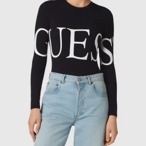 Guess Body Mit Label-Print – Schwarz 13