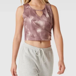 PUMA PERFORMANCE Crop Top Mit Wickel-Optik Modell ‘STUDIO’ – Altrosa 13