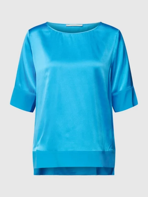 (The Mercer) N.Y. Blusenshirt Mit Rundhalsausschnitt – Bleu 1