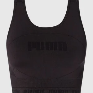 PUMA PERFORMANCE Tight Fit Crop Top Mit Stretch-Anteil – Schwarz 9