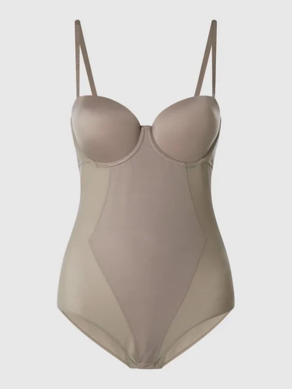 Esprit Body Aus Mikrofaser – Firgurformend – Taupe 1