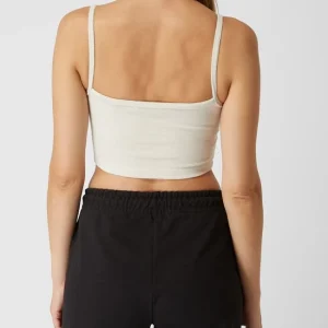 Calvin Klein Jeans Crop Top Aus Frottee – Beige 15