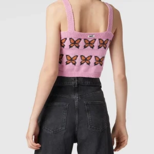 Levi’s® Crop Top Mit Strick-Optik – Rosa 15