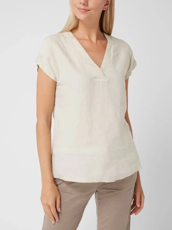 Esprit Collection Blusenshirt Aus Baumwolle – Taupe 5