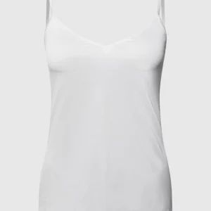 Hanro Top Aus Satin – Offwhite 8