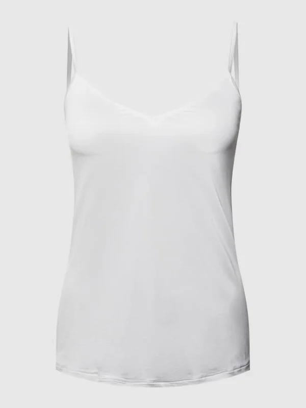 Hanro Top Aus Satin – Offwhite 3