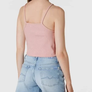 ADIDAS SPORTSWEAR Crop Top In Ripp-Optik – Rosa 15