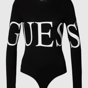 Guess Body Mit Label-Print – Schwarz 9