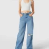 BDG Urban Outfitters Crop Top In Ripp-Optik – Weiß 17