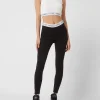 Kendall & Kylie Crop Top Mit Logo-Bund – Offwhite 17