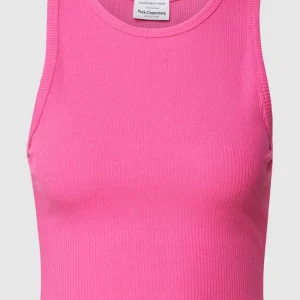 Alex Mariah Peter X P&C Crop Top In Ripp-Optik – Alex Mariah Peter X P&C – Pink 9