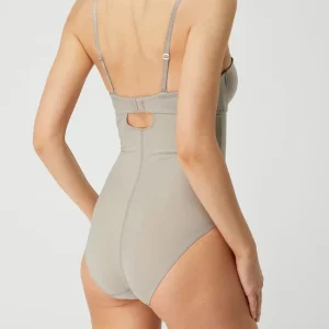 Esprit Body Aus Mikrofaser – Firgurformend – Taupe 13