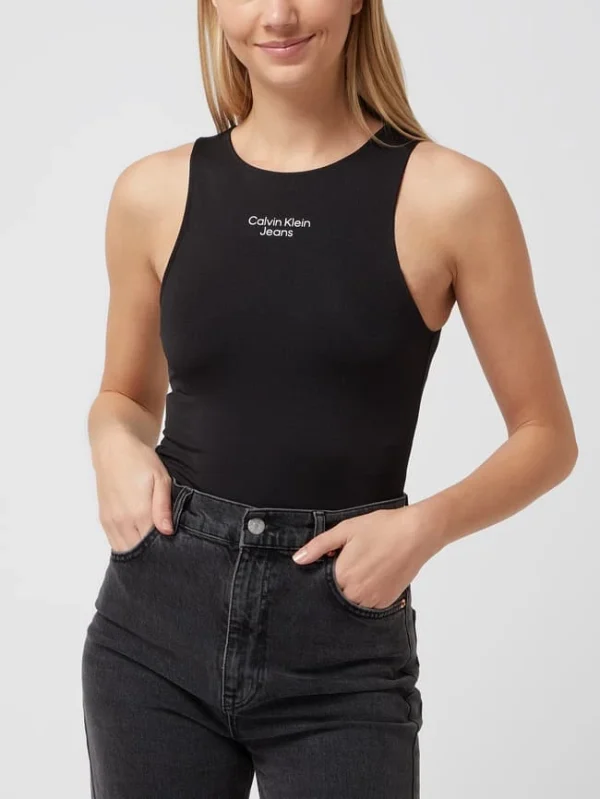 Calvin Klein Jeans Body Mit Logo – Schwarz 5