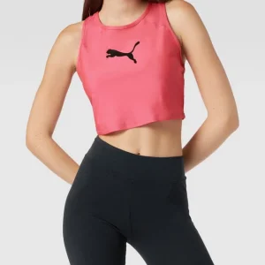 PUMA PERFORMANCE Crop Top Mit Label-Detail Modell ‘Puma Fit Eversculpt Fitte’ – Pink 13