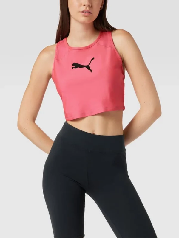 PUMA PERFORMANCE Crop Top Mit Label-Detail Modell ‘Puma Fit Eversculpt Fitte’ – Pink 5