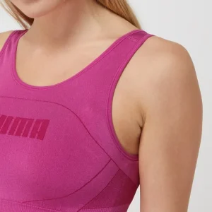 PUMA PERFORMANCE Tight Fit Crop Top Mit Stretch-Anteil – Pink 11