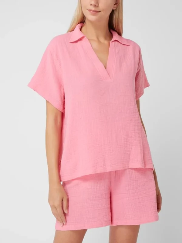 Gina Tricot Shirt Aus Musselin Modell ‘Aysel’ – Pink 5