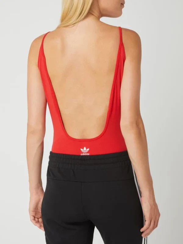 Adidas Originals Body Mit Logo-Streifen – Rot 6