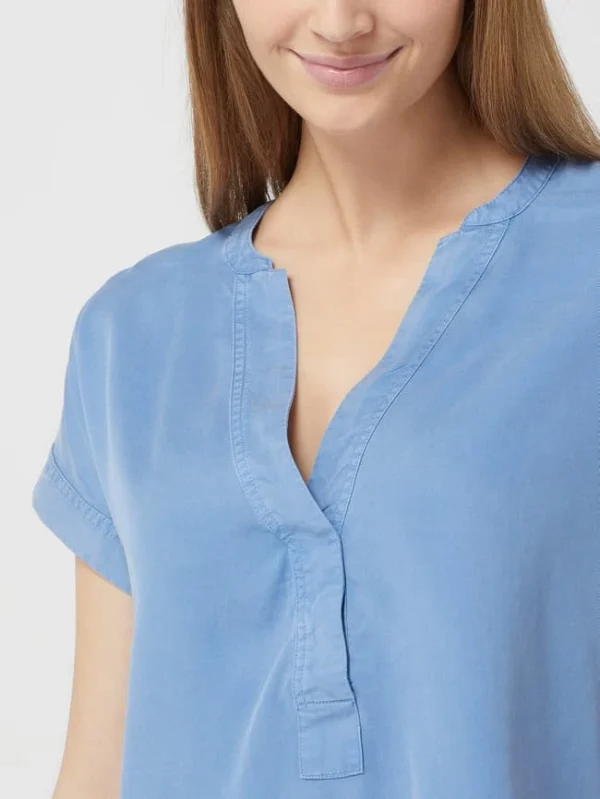 Esprit Blusenshirt Aus Lyocell – Rauchblau 4