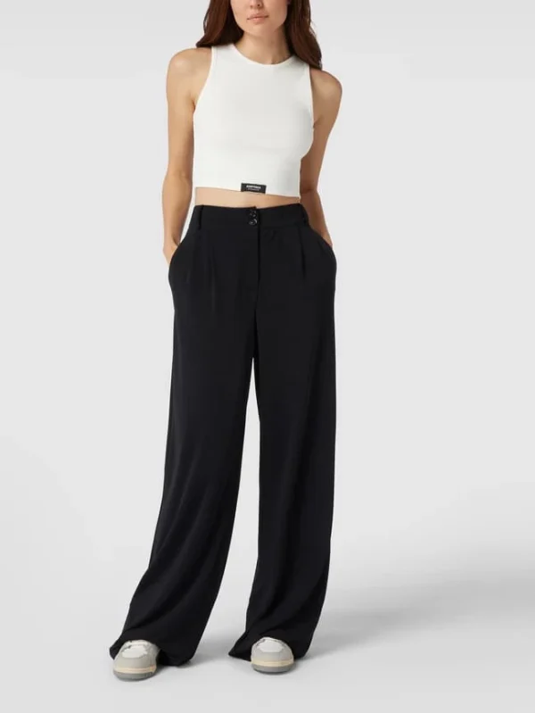 Alex Mariah Peter X P&C Crop Top In Ripp-Optik – Alex Mariah Peter X P&C – Weiß 1