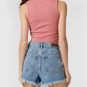 BDG Urban Outfitters Crop Top Mit Schnürung – Altrosa 15