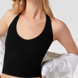 BDG Urban Outfitters Crop Top In Ripp-Optik – Schwarz 11