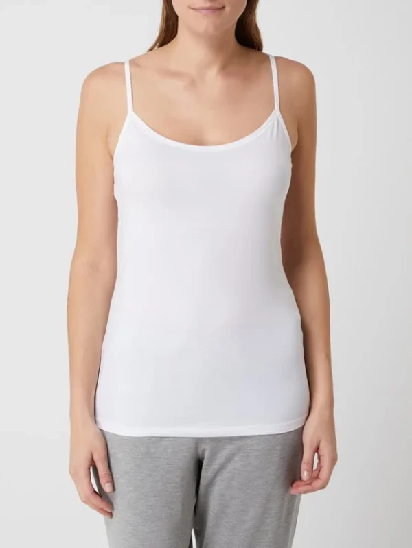 Hanro Top Mit Stretch-Anteil Modell ‘Cotton Sensation’ – Weiß 5