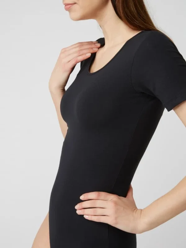 Skiny Body Mit Kurzem Arm – Schwarz 4